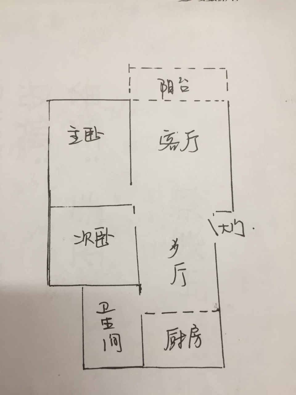 桂花园2期：5 6楼，77平米，2室2厅，毛坯，无税，39.8万。